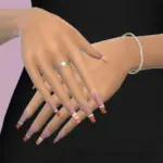 French nails set 185