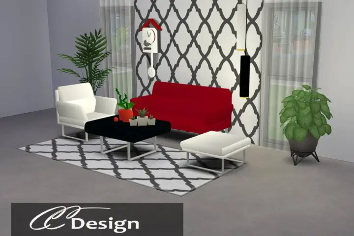 A complete living room set