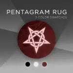 Pentagram rug