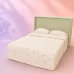 Cozy Floral Double Bed