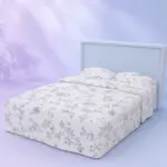 Cozy Floral Double Bed