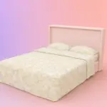 Cozy Floral Double Bed