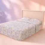 Cozy Floral Double Bed