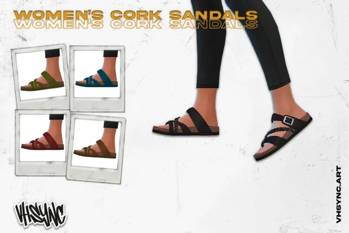 [VHSync] Women's Cork Sandals I