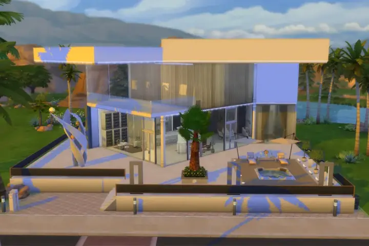 Azure Oasis Glass House ✨ | No CC