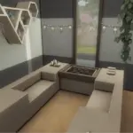 🏡 Tranquil Gym & Apartment | Partially Furnished | Sims 4 Build