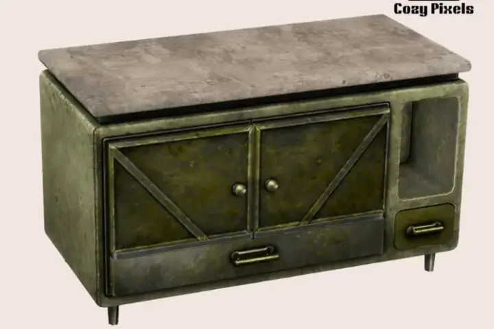 Raw Steel Dresser