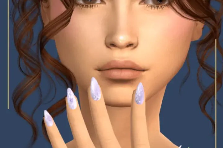 Soft Pearlescent Nails