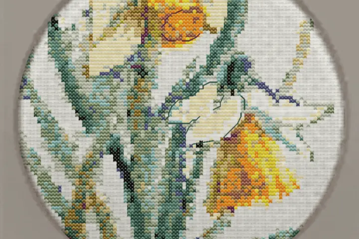 Cross Stitching by Kisly