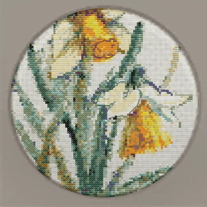 Cross Stitching by Kisly