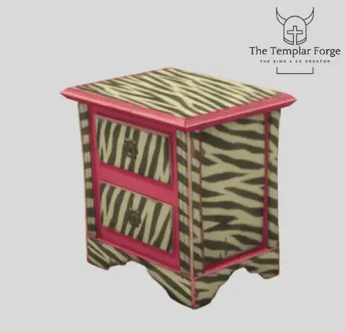 Y2K Wildstripe Dresser