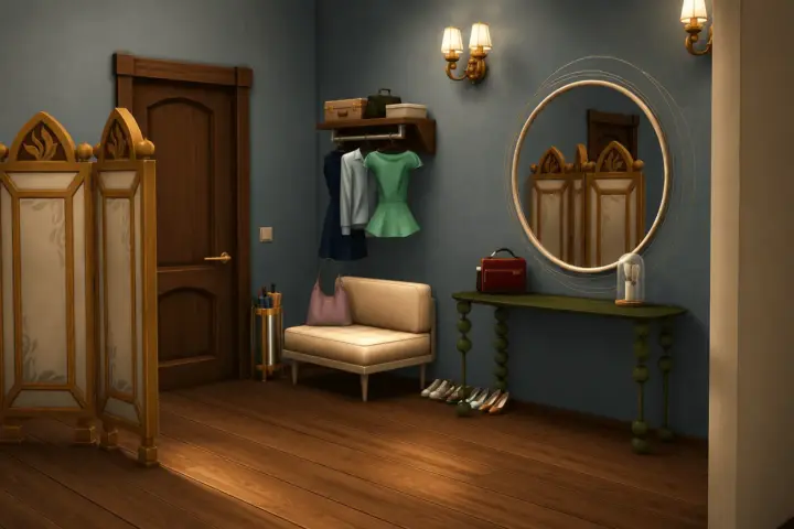 Hallway Mirror Set