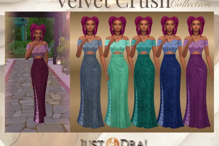 Velvet Crush - HSY Required - Formal Dress