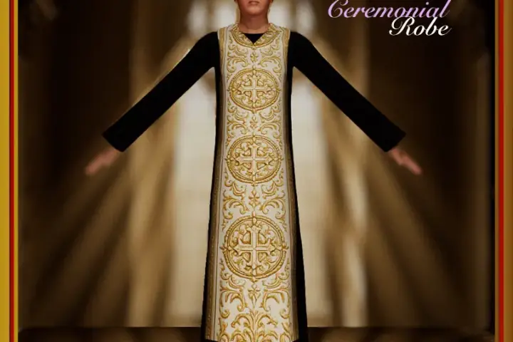Abouna’s Ceremonial Robe 🖤✨