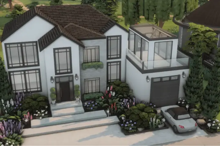 🏡 The Lookout | Shell | Sims 4 Build