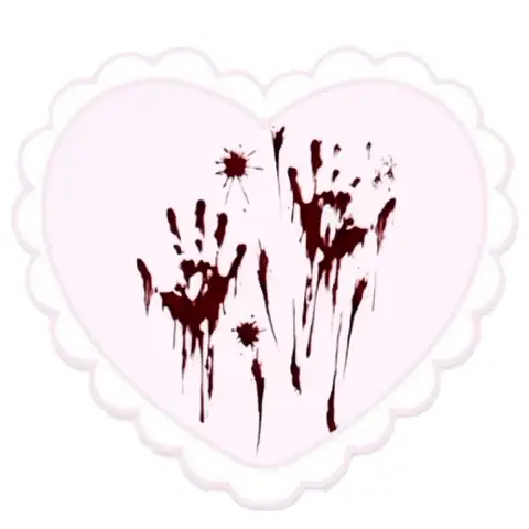 ꒰ 𑄽୧ ꒱ cute blood splatterd (floor and walls)