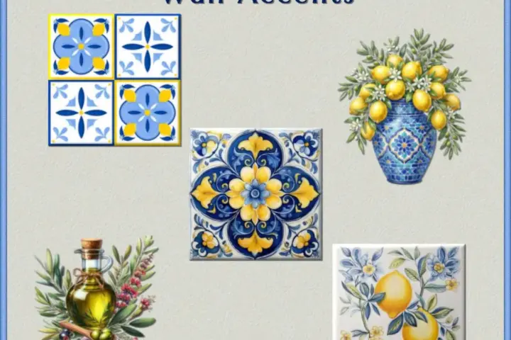 Mediterranean Vibes Wall Accents