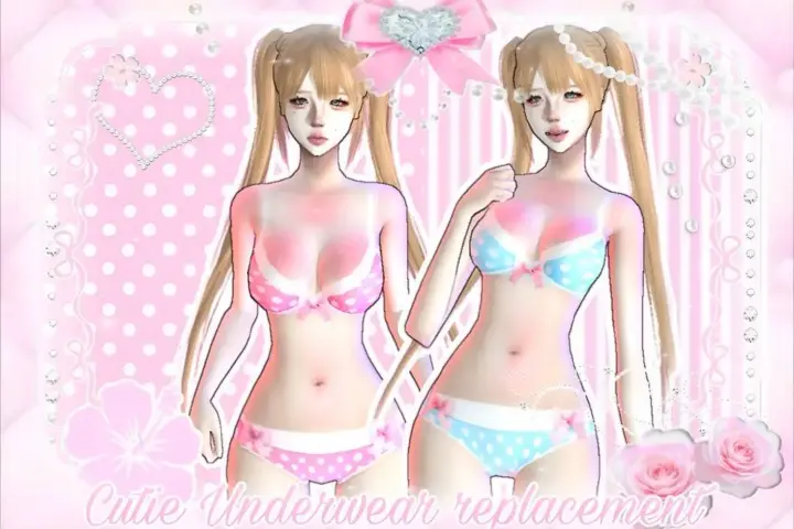 𝄞꒱ Cuties Underwear replacement Ꮺ୧ ˚