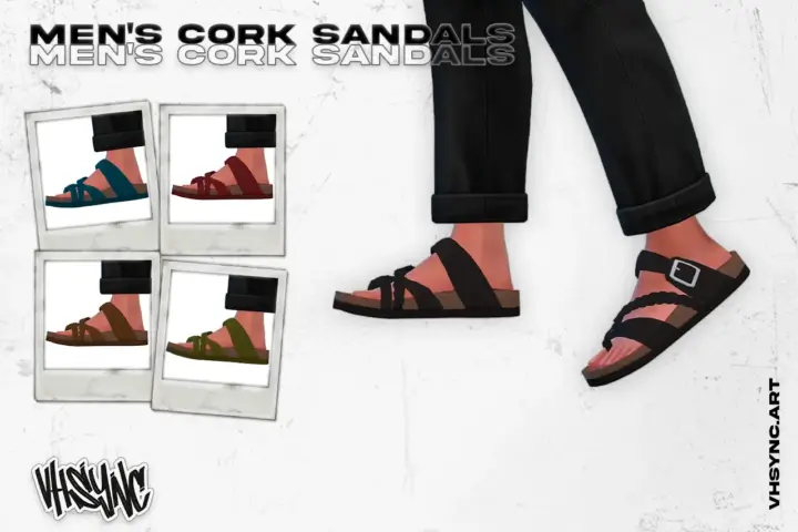 [VHSync] Men's Cork Sandals I