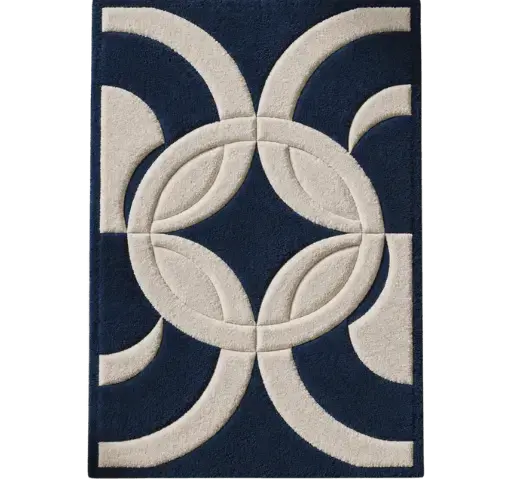 Coastal Curves Rug Set