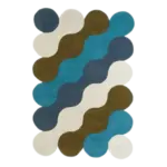 Coastal Curves Rug Set
