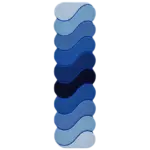 Coastal Curves Rug Set
