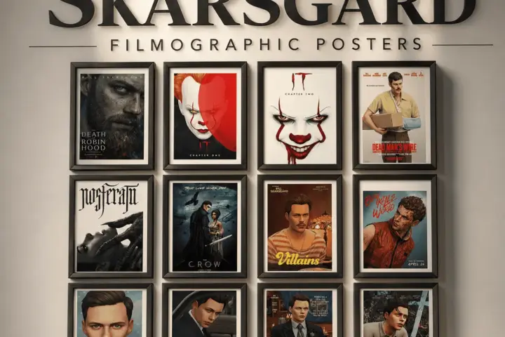 Bill Skarsgård Filmographic Posters