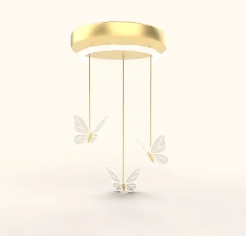 [Butterfly Shimmer]Dreamcatcher Pendant Light