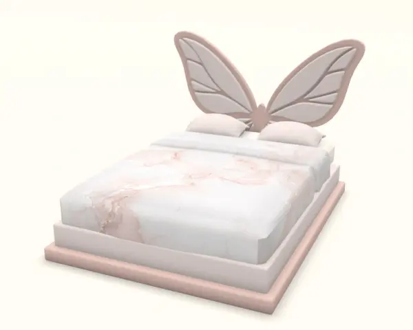 [Butterfly Shimmer] Dreamwing Double Bed
