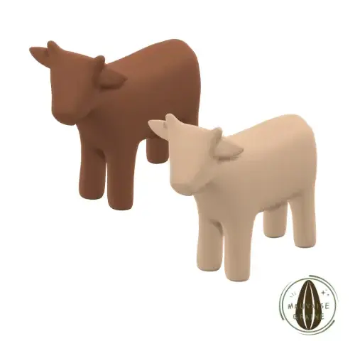 Minimalist Cow Sculpt