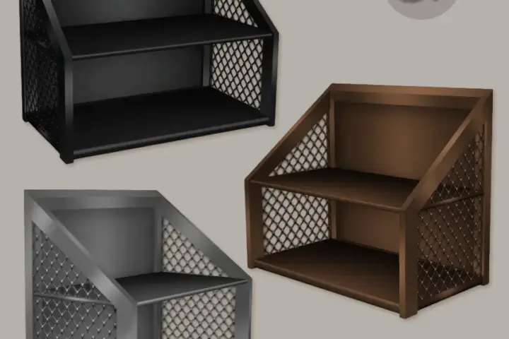 Industrial Wall Shelf