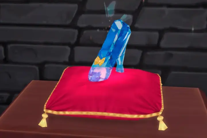 Cinderella’s Glass Slipper Lamp – Functional