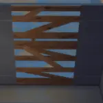 Boarded Up Wall