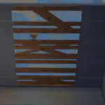 Boarded Up Wall