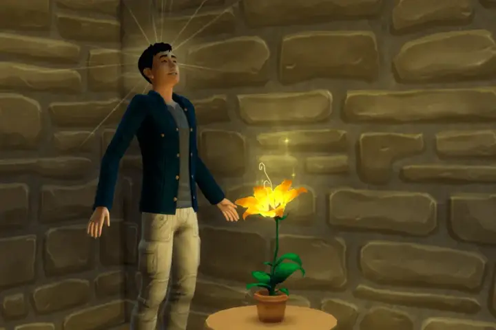 Rapunzel Magic Flower Lamp