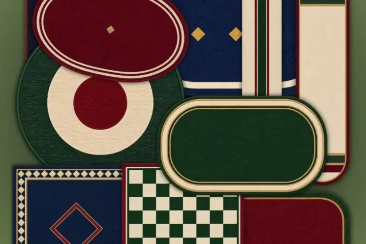 The Common Room – Vintage Preppy Rug Collection