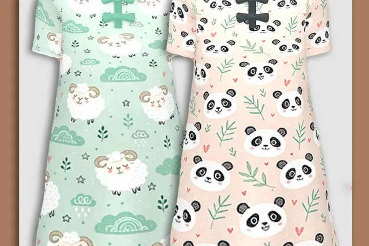Toddler Girls Cute Animal Dresses