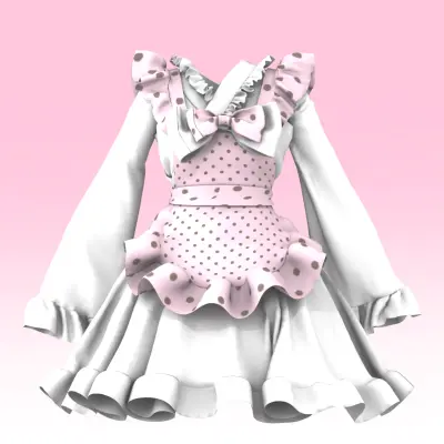【 SUSHI77 】 S355 Maid Short