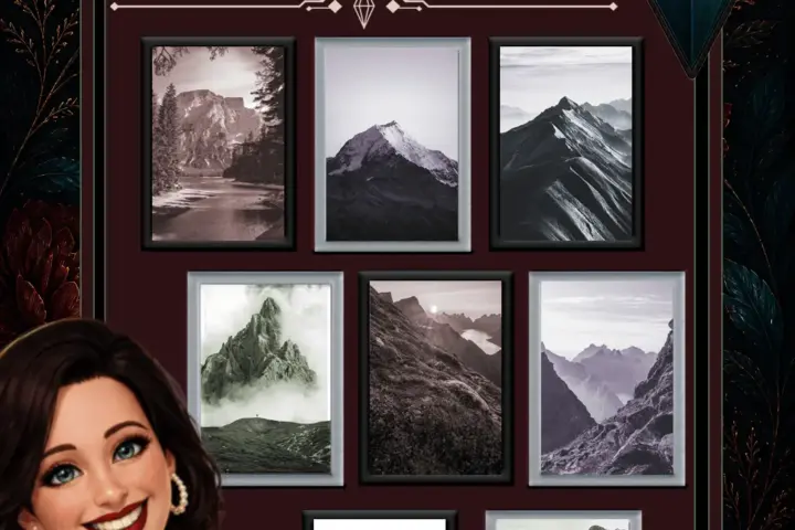 🖼️ Mountain Hues | Painting Set | Sims 4 CC