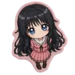Kawaii Anime Girl Rugs Set