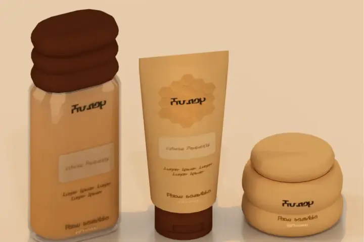 Kaziecc ~ Honey Skincare Clutter Set