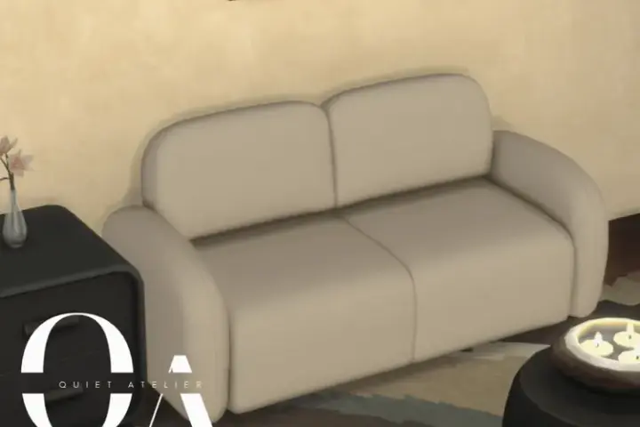 Quiet Atelier - Dove Loveseat