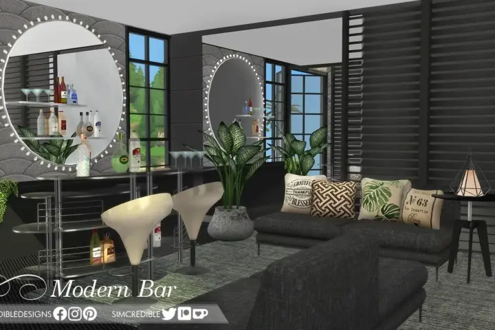 Modern Bar - set 🥃🍷🍾🥂🍻