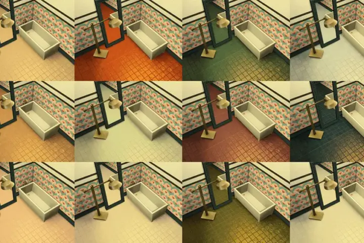Watercolor Tiles