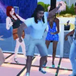 Club Dancers Animated Deco Sims