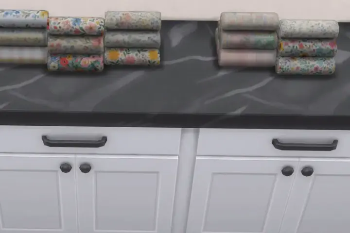 Rolled Towel Stack