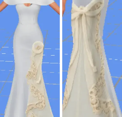 Wedding Dresses Black, White, and Lace
