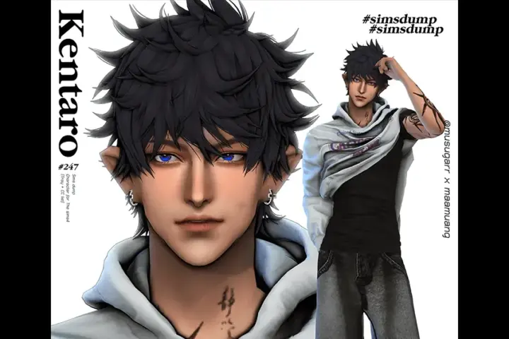 Kentaro | Sims dump #247