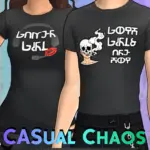 CASual Chaos - Simlish T-Shirt M