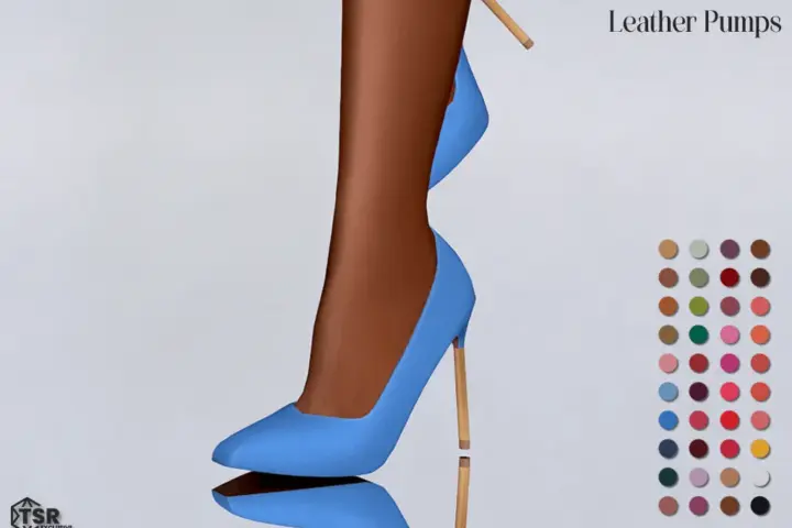 Sleek Autumn Leather Pumps